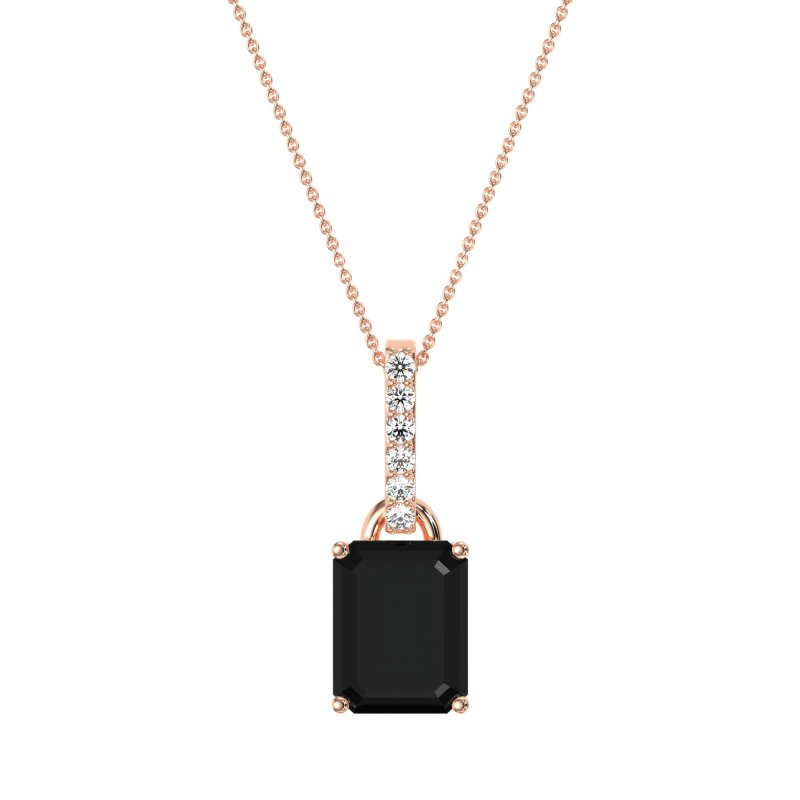 Classic Emerald Cut Necklace