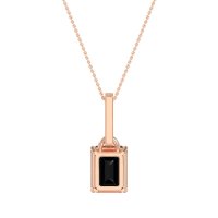 Classic Emerald Cut Necklace