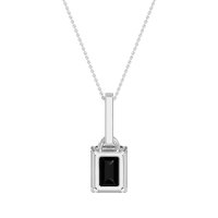 Classic Emerald Cut Necklace