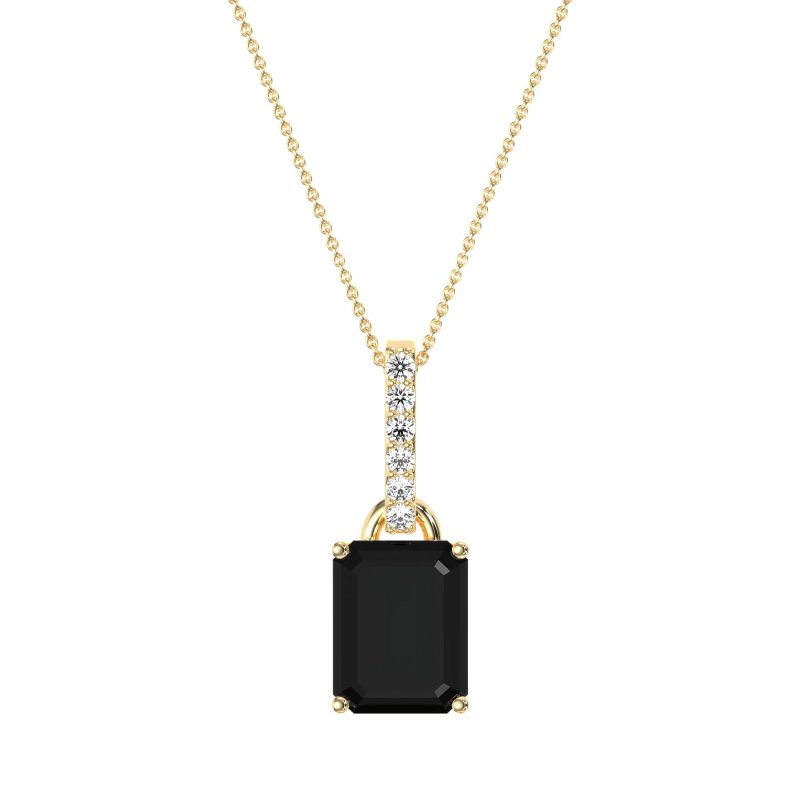 Classic Emerald Cut Necklace