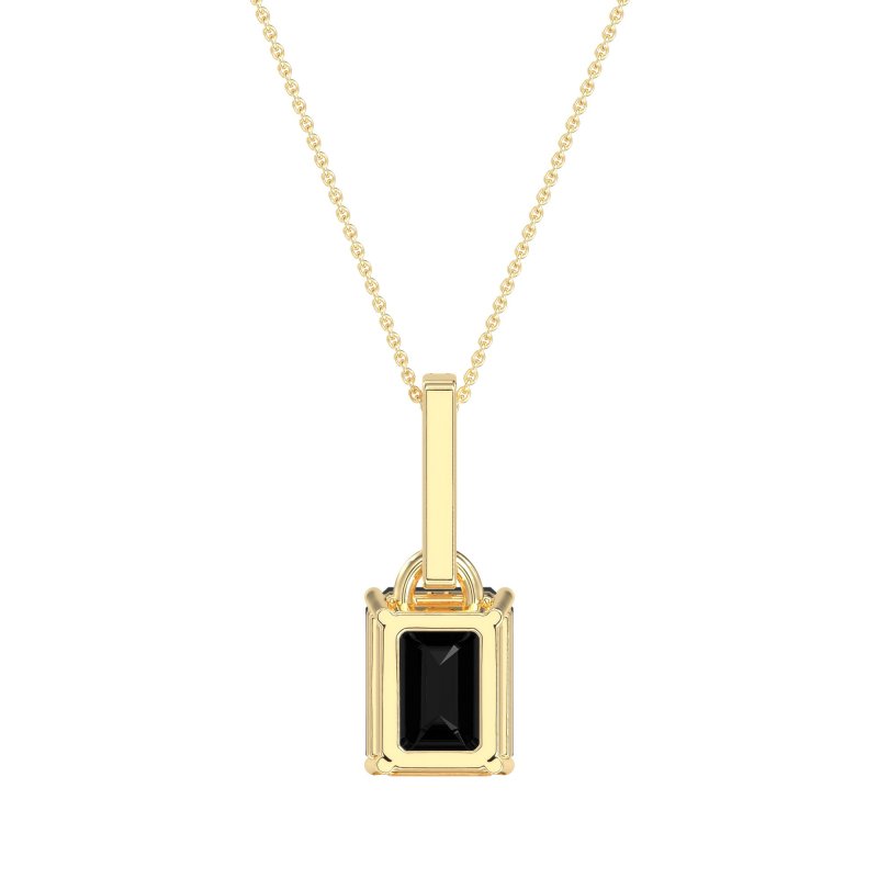 Classic Emerald Cut Necklace