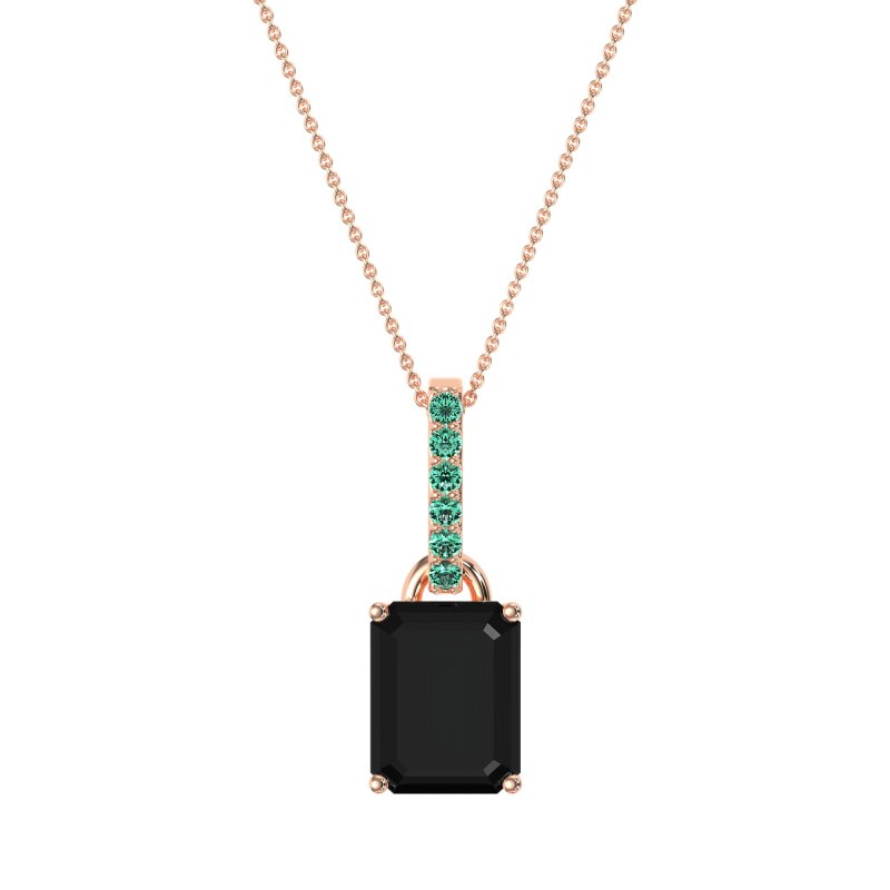 Classic Emerald Cut Necklace