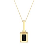 Classic Emerald Cut Necklace