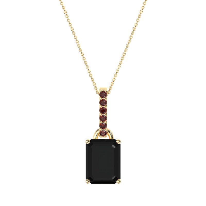 Classic Emerald Cut Necklace