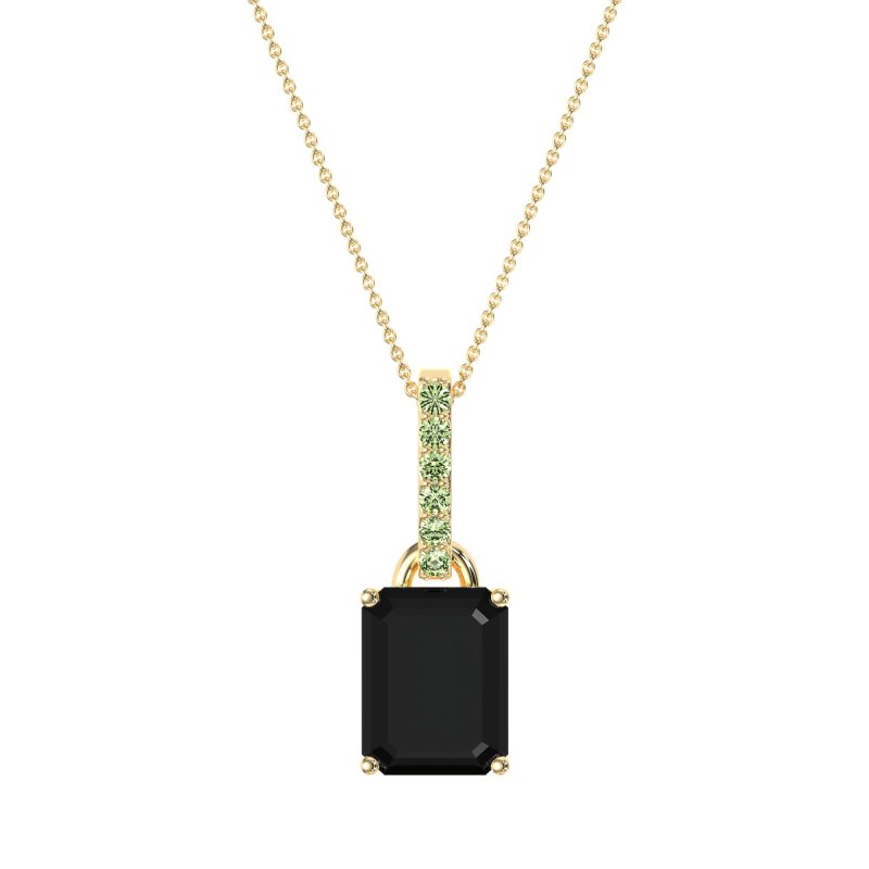 Classic Emerald Cut Necklace