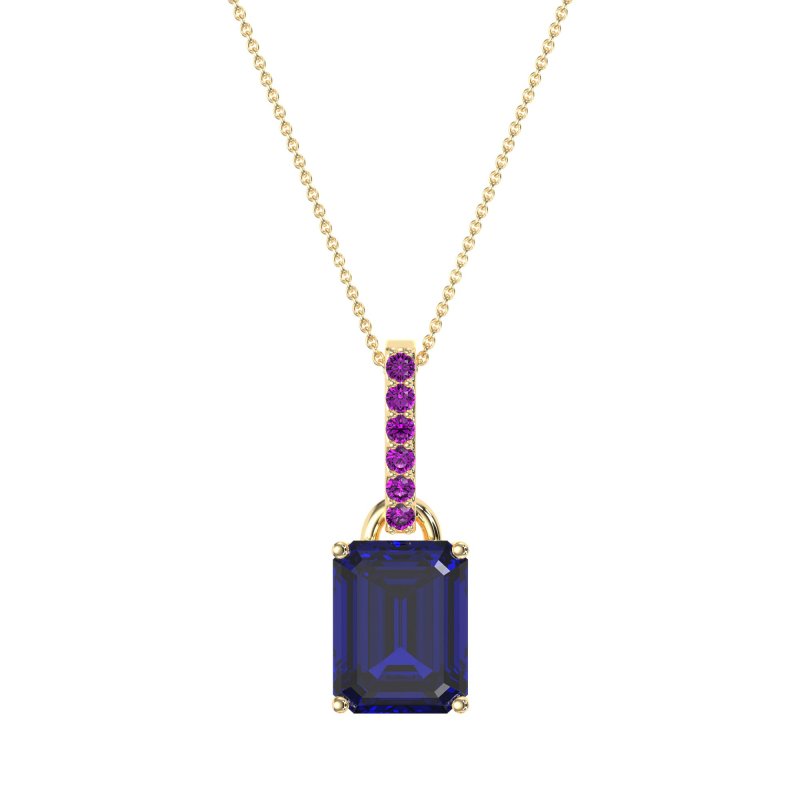 Classic Emerald Cut Necklace