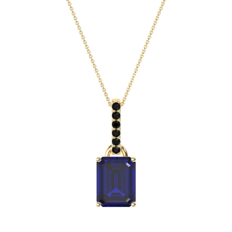 Classic Emerald Cut Necklace