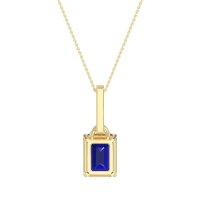 Classic Emerald Cut Necklace