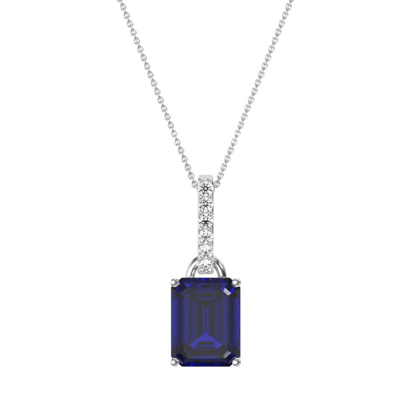 Classic Emerald Cut Necklace