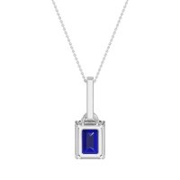 Classic Emerald Cut Necklace