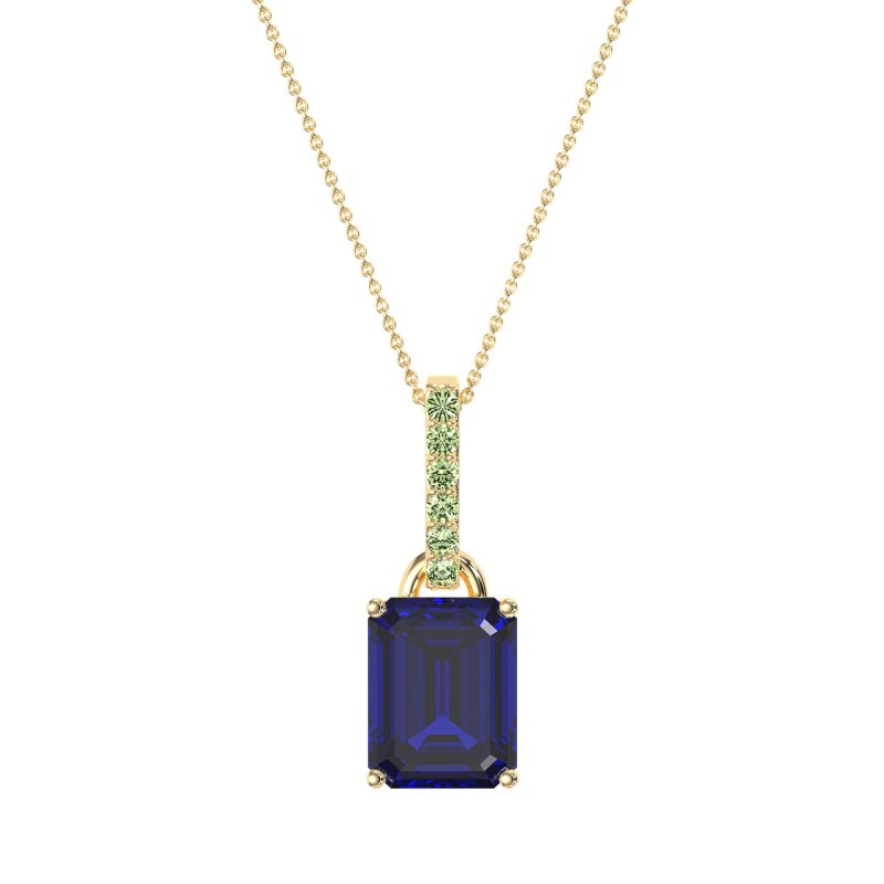 Classic Emerald Cut Necklace