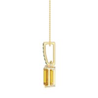 Classic Emerald Cut Necklace