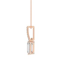 Classic Emerald Cut Necklace
