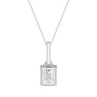 Classic Emerald Cut Necklace