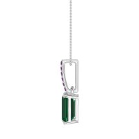 Classic Emerald Cut Necklace