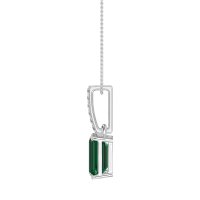 Classic Emerald Cut Necklace