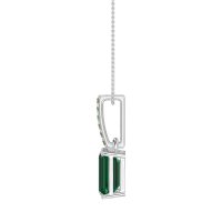 Classic Emerald Cut Necklace