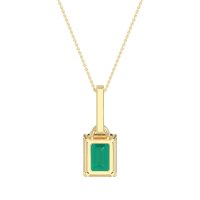 Classic Emerald Cut Necklace