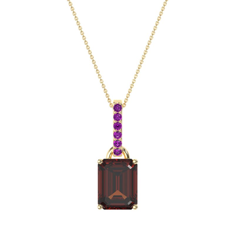 Classic Emerald Cut Necklace
