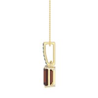 Classic Emerald Cut Necklace