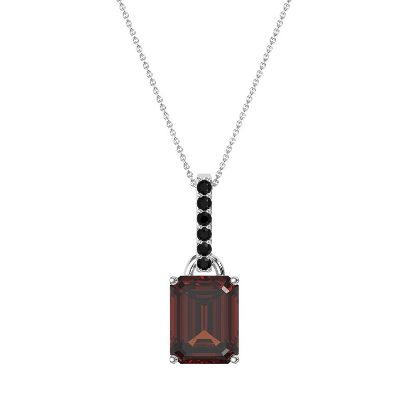 Classic Emerald Cut Necklace