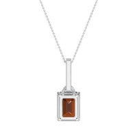 Classic Emerald Cut Necklace
