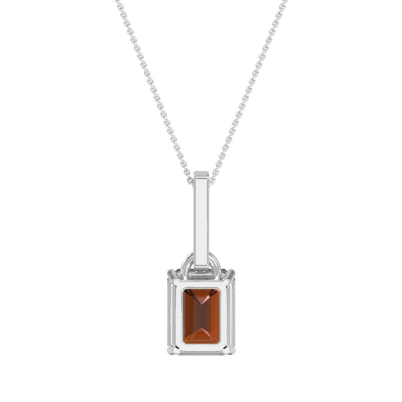 Classic Emerald Cut Necklace