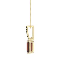 Classic Emerald Cut Necklace