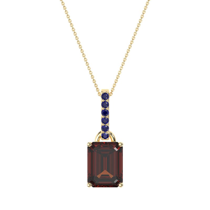 Classic Emerald Cut Necklace
