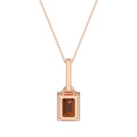 Classic Emerald Cut Necklace