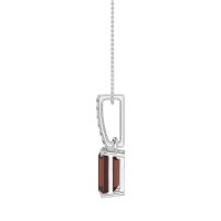 Classic Emerald Cut Necklace