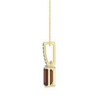 Classic Emerald Cut Necklace