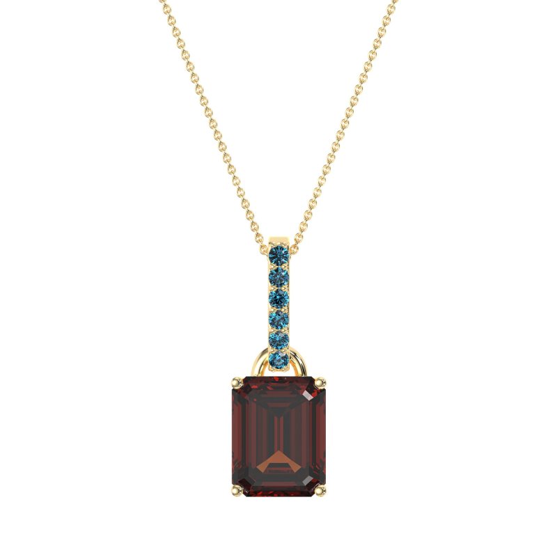 Classic Emerald Cut Necklace