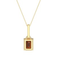 Classic Emerald Cut Necklace