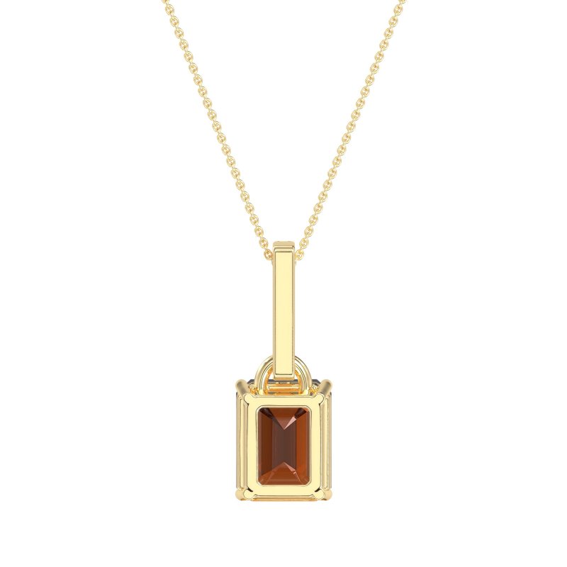 Classic Emerald Cut Necklace