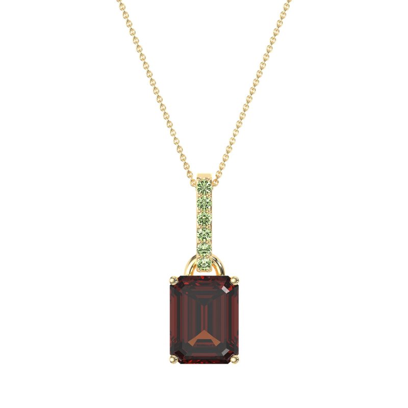 Classic Emerald Cut Necklace