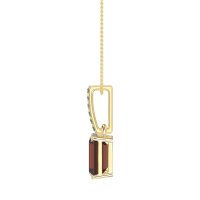 Classic Emerald Cut Necklace