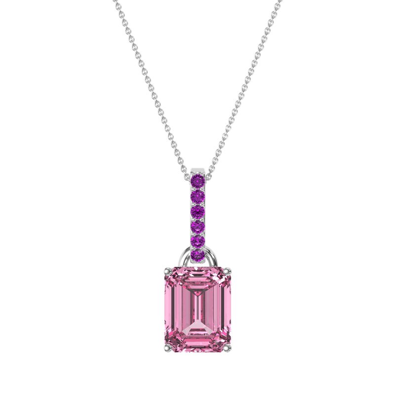 Classic Emerald Cut Necklace