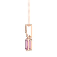 Classic Emerald Cut Necklace