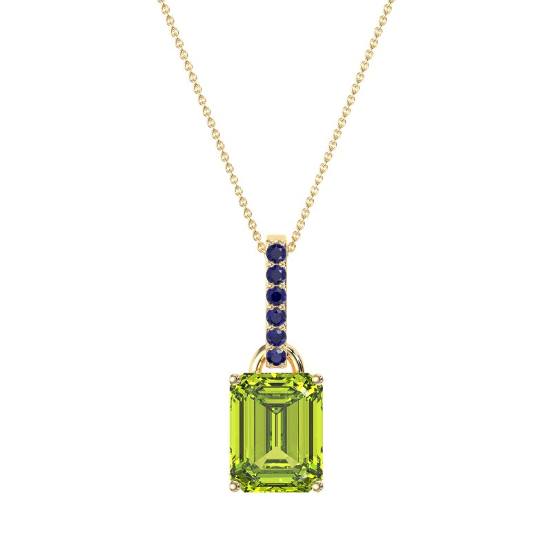 Classic Emerald Cut Necklace