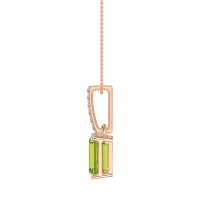 Classic Emerald Cut Necklace