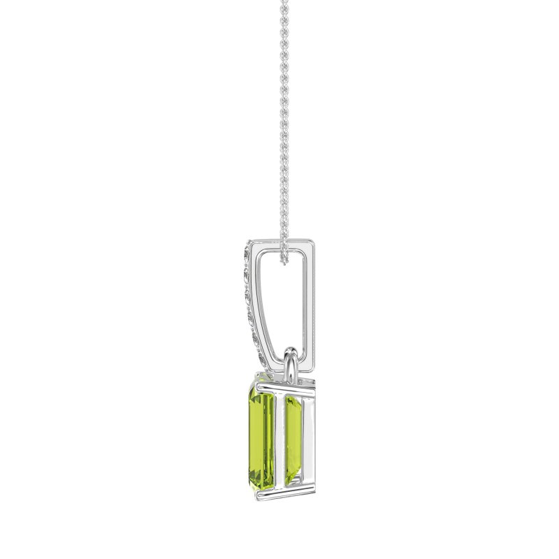 Classic Emerald Cut Necklace