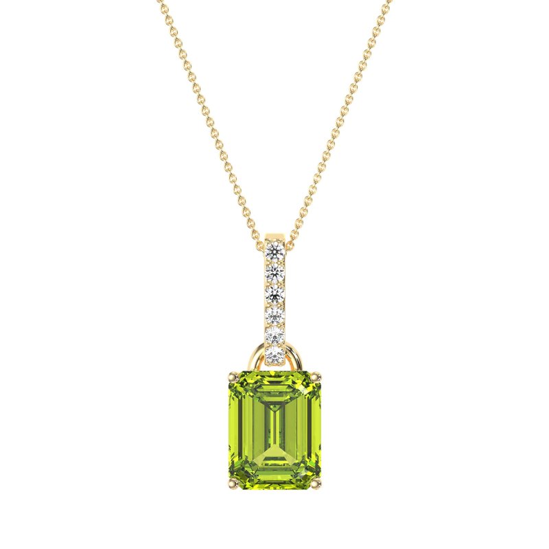 Classic Emerald Cut Necklace
