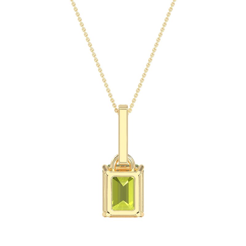 Classic Emerald Cut Necklace