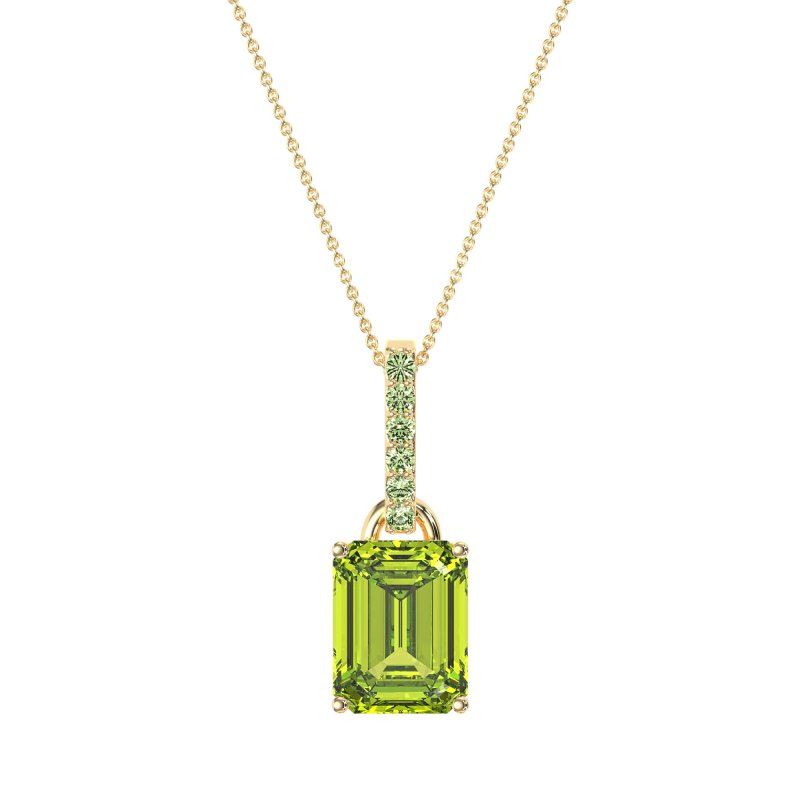 Classic Emerald Cut Necklace
