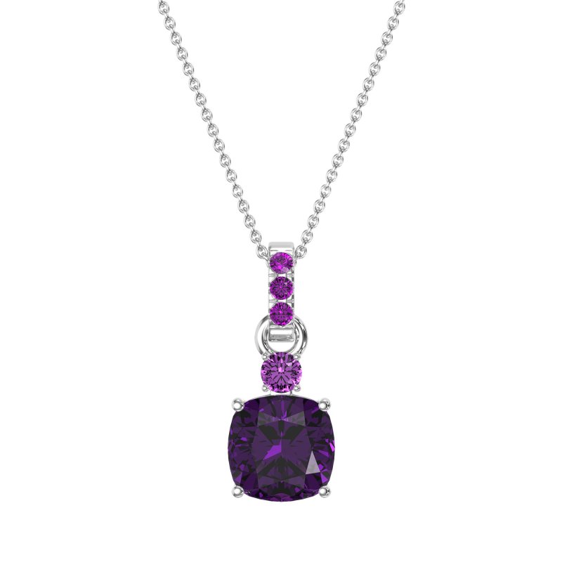 Classic Cushion Necklace