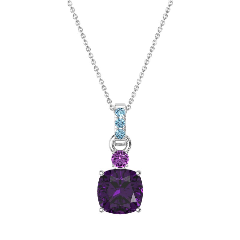 Classic Cushion Necklace
