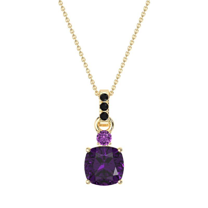 Classic Cushion Necklace