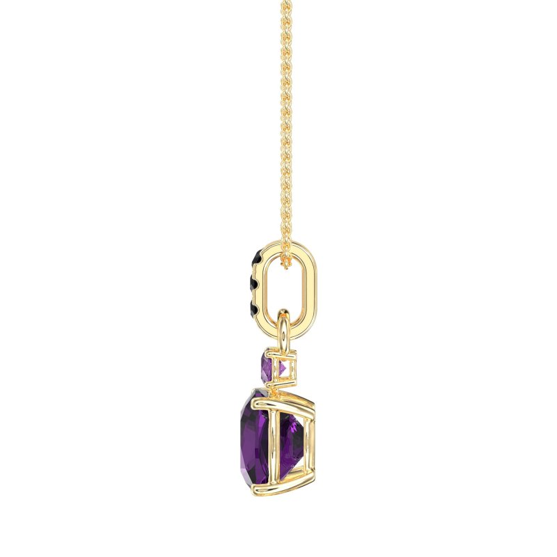 Classic Cushion Necklace