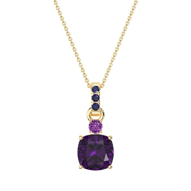 Classic Cushion Necklace